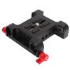 Bognajin 1/4in Screw Interface Camera Mounting Base Plate, Aluminum Alloy, 15mm Pipe Diameter, Scratch DSLR Accessory for FS7, A7, A7C, C100, C300, C500, GH5, XT4 view 1
