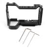 Aluminum Alloy Protective Cage for A6600 Camera, with Cold Shoe Mount and Multiple 1/4in Screw Holes, CNC Integrated for Durability view 1
