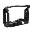 Aluminum Alloy Protective Cage for A6600 Camera, with Cold Shoe Mount and Multiple 1/4in Screw Holes, CNC Integrated for Durability view 3