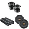 Hertz SP 4.900 D-Class 4 Channel Amplifier with 1 Pair of SV 165.1 SPL Series 6.5" 4-Ohm SPL Midrange Speaker Drivers and 1 Pair of ST-35K-NEO 35mm High Efficiency Compression Driver view 1