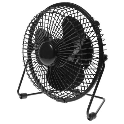 ARTIBETTER Mini Fan with LED Clock Display Portable Personal Cooling Fan for Home Office Rotation Easy Off Operation for Desk Use Powered