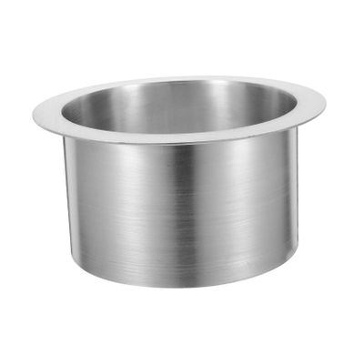 Recessed Trash Grommet, Stainless Steel Hidden Chute for Commercial Spaces