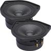 PowerBass OE-400-4" Mid Range Speakers with a Pair of L-1A - 1" Aluminum Dome Tweeter view 4