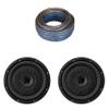 Kicker (2) 52CVT10 CompVT 10-Inch (250mm) Subwoofers, 2-Ohm Bundle w/Speaker Wire Bundle view 1