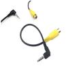 BUGUUYO Converter Cable for Car Tablet Easy Connection for Monitors Lightweight and Space Saving Design for Rear View Camera Setup Black view 1