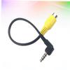 BUGUUYO Converter Cable for Car Tablet Easy Connection for Monitors Lightweight and Space Saving Design for Rear View Camera Setup Black view 4