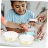 BEBEMOKO 30pcs Transparent Painting Discs Blank Cd Disks for Crafts Easy to Use for Boys and Girls Projects Wall Decor and Handmade Keepsakes view 4