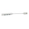 Tofficu 1pc Extender Adapter for Laptop Port USB Hub Aluminum Alloy High-Speed Data Transfer Instant Overload Protection view 1