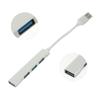 Tofficu 1pc Extender Adapter for Laptop Port USB Hub Aluminum Alloy High-Speed Data Transfer Instant Overload Protection view 2