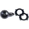 Memphis Audio SRX60V Street Reference Series 6.5" Oversize Speakers - Pair with OEMBKT60 Vehicle Specific 6 1/2"" Speaker Adaptors view 1