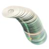 DOITOOL 50pcs Handmade Decorative Cd Discs for DIY Mltifunctional Toys Safe Plastic Smooth Edges Early Education for Boys and Girls view 1