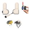 cepkquis Half Face Motorcycle Helmet Headset, Wireless Bluetooth Headphone for Cycling AI Voice Assistant, Magnetic Install, IPX6 Waterproof 2 Speaker NO Intercom Function view 1