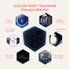 cepkquis Half Face Motorcycle Helmet Headset, Wireless Bluetooth Headphone for Cycling AI Voice Assistant, Magnetic Install, IPX6 Waterproof 2 Speaker NO Intercom Function view 3