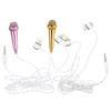 WHAMVOX 2pcs Mini Microphone Set Handheld Vocal Mic for Phones Portable Miniature Microphone Noise Reduction for Singing and Recording view 1