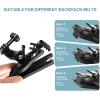 360 Rotary Camera Backpack Clip Black Non-Slip Quick Release Chest Holder for 10 9 Action Camera Parts view 4