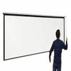 40" 50" 60" Projector Screen Manual Pull Down Projector Movie Screen 16:9 Portable Projection Screen for Office Home Movie Theater view 2
