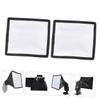 DOITOOL 2pcs Diffuser Sock Soft Flash Diffuser for Camera Reflective Material Inside for Indoor Outdoor Photography view 2