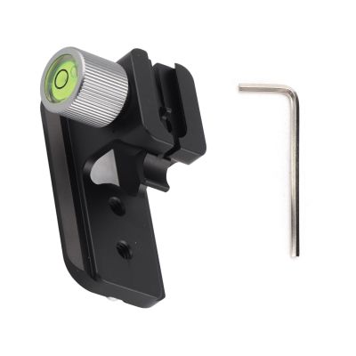 Aluminum Alloy Lens Support Bracket, for Nikon 70 200mm f/2.8E FL ED VR 70 200mm f/2.8G ED VR II, with Safety Lock, 1/4in Screw Hole 38mm Arca Mount, CNC Machined, Anodi