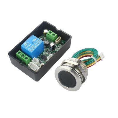 Access Control Fingerprint Control Board 7-30V Fingerprint Recognition Relay Module Electric Lock Door Lock Controller(DX4B and 100D)