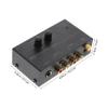 Uonlytech Turntable Preamplifier for Record Player Compact Phonograph Amplifier Stereo Inputs Outputs Low-Noise Design for Sound Quality Us Compatible Vinyl Turntables view 2