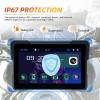 7'' Motorcycle Carplay Screen, Rimoody Wireless CarPlay Android Auto with Design Mount Waterproof Touchscreen Supports GPS Navigation/Bluetooth Transmission/EQ view 4