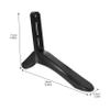 DECHOUS 1 Set Holder Stand Television Stands Small Bracket Swivel Frame Replacement Stand Tabletop Base Support Stand Support Base Base Pedestal Black Plastic view 2