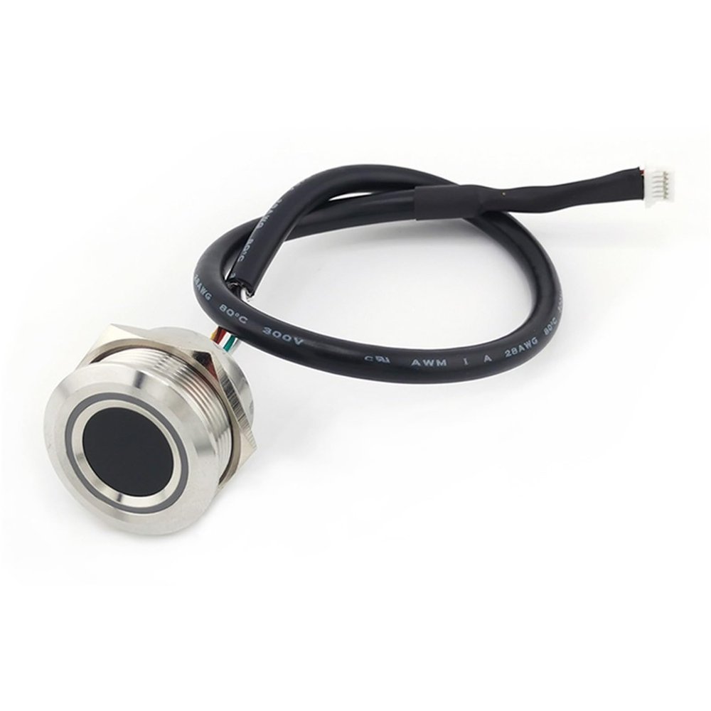 for R503Pro UART/USB 1500 Capacity Round forRGB Control DC3.3V Capacitive Fingerprint Module Sensor Scanner for Access Control(R503Pro USB)