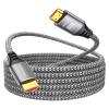 8K HDMI 2.1 Cable 10FT, High Speed HDMI 2.1 Cord 48Gbps, HDMI Game Monitor Cable 4K@1144Hz/120Hz/240Hz/8K@60Hz with eARC/ARC, HDCP2.3/2.2, 3D HDR10+ for PC, TV, Game Monitor, Projector, PS5, Soundbar view 1