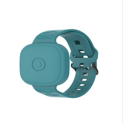 Case Watch Strap for Tile by Life360 Mate Bluetooth Tracker,WUNIAK watchband Design Soft Silicone Protection case, Portable,Scratch-Resistant, Shockproof,Pine Green