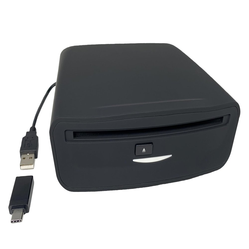 (AIE) VN-CDUSB - Add-on Vehicle USB CD Player Single Cable Installation by plugging into The USB Data Port on The Factory Radio [Note] Review Other AIE Model Options (in Images)