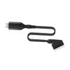 Happyyami Scart to Video Adapter 1m Direct Conversion Line for Tv DVD Scart to No Driver Needed Compact Design view 1