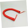 Angoily 12pcs Curly Phone Cord for Landline Tangle Telephone Receiver Cable Office Phone Cord Accessory view 4