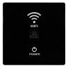 110V 220V Wall - Mounted Smart WiFi Router - 1000Mbps High - Speed AP with Relay Function (Black) view 1