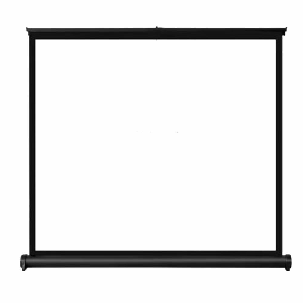 20" 30" 40" 50" Projector Screen Pull Down Projection Screen Outdoor Portable HD Screen, Easy to Install and Operate