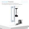 IFCASE Adjustable Desk Side Laptop Mount Holder with Headphone Hook, No Drill Desk Storage Organizer (White) view 4