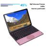 11 Inch Convertible Laptop, 2 in 1 Laptop Computer with FHD 360 Degree Touchscreen, 8GB DDR4 RAM 128GB SSD, 3.40GHz Processor, Lightweight Slim Design (Rose Gold) view 3