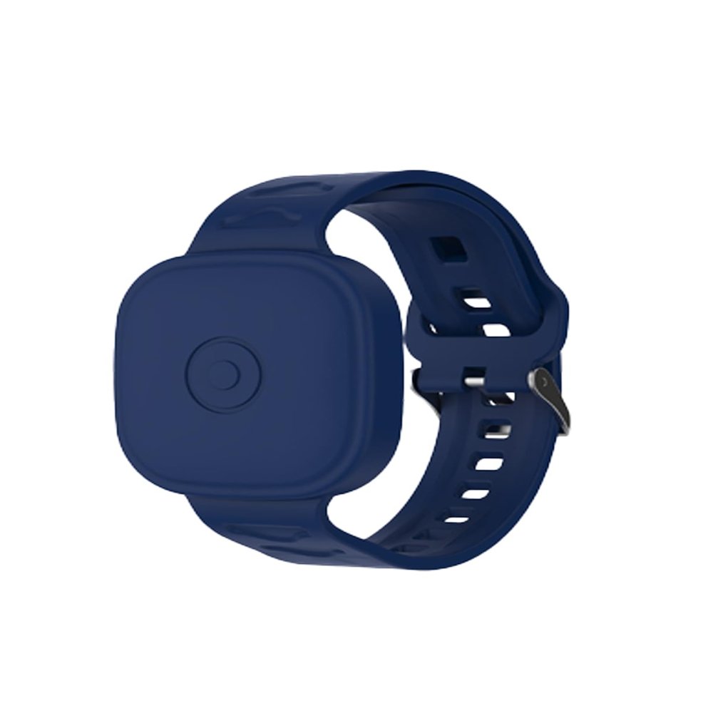Case Watch Strap for Tile by Life360 Mate Bluetooth Tracker,WUNIAK watchband Design Soft Silicone Protection case, Portable,Scratch-Resistant, Shockproof,Blue