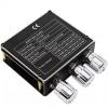 UYXOERA HiFi high Fidelity Stereo Bass Treble Audio, Arcade Home DIY, 12V Power Amplifier 3 inch 10W 8 ohm Speaker AUX Module T30L (Black) view 3
