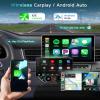 10.1 inch Single Din Car Stereo with FM/RDS Wireless Carplay Android Auto Backup Camera, Sellrich Single Din Detachable Screen Radio Support Bluetooth YouTube MirrorLink EQ USB/AUX/TF SWC view 3