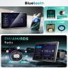 10.1 inch Single Din Car Stereo with FM/RDS Wireless Carplay Android Auto Backup Camera, Sellrich Single Din Detachable Screen Radio Support Bluetooth YouTube MirrorLink EQ USB/AUX/TF SWC view 4