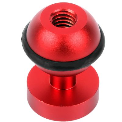 1" Ball Adapter Universal Ball Joint Mount with 1/4" 3/8" Screw Hole for Camera Underwater Photography Flashlight Accessory