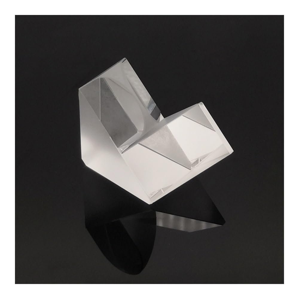 Microscope Kit Prism Microscope Refraction Prisma K9 Glass Instrument Element Physics Experiment Equipment Shaped Prisma 1pcs Microscope Lens Adapters