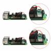 1 Set Fast Silence Cooling Square 1/2 Dual Fan Single Fan with Heatsink for Raspberry Pi 3B/3B+ Accessory view 3