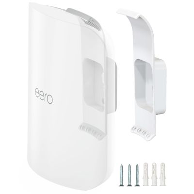 Mamerry Wall Mount Bracket for eero Pro 7 Router - Space-Saving Tri-Band Wi-Fi 7 Mesh System Accessory, Easy Installation Compatible with eero Pro 7(1 Pack)