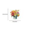 100pcs Flower Stickers for Girl, Cute Floral Aesthetic Waterproof Vinyl Decal for Kids Teen Adult Water Bottle Laptop Phone Computer Skateboard Luggage Notebook (Flower) view 2