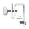 Gutter Mount for, Outdoor Security Camera Gutter Mounting Bracket Kit for S340 4G LTE Cam S330, Aluminum Alloy view 3