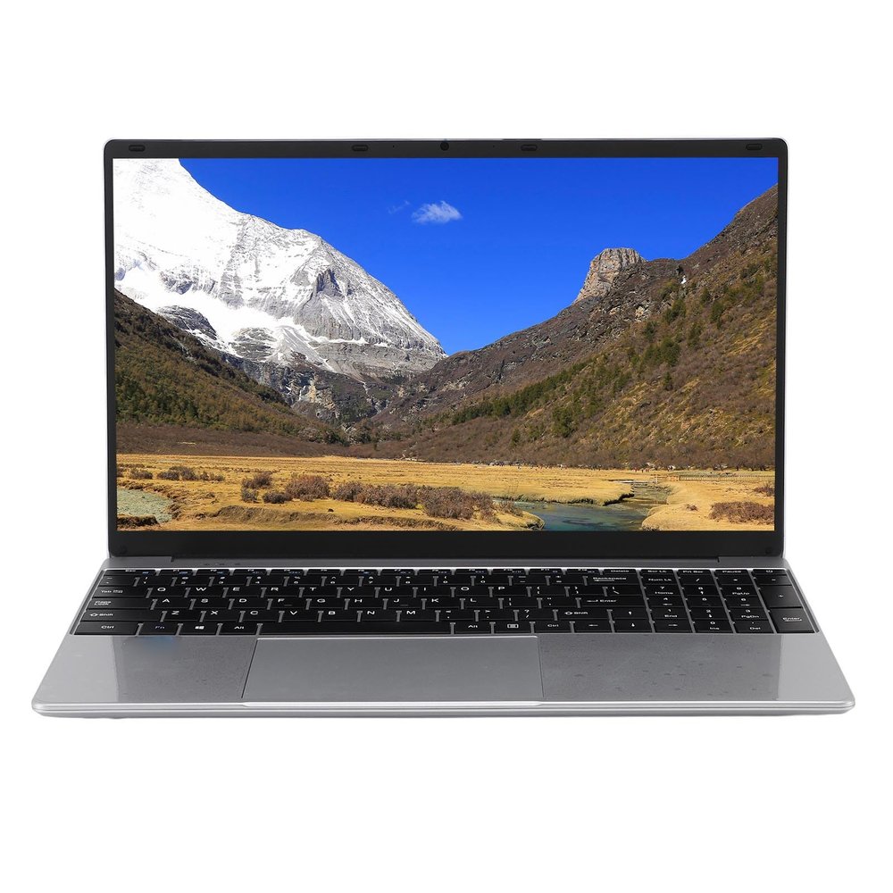 15.6inch Touchscreen Laptop, 360 Degree Flip Convertible Laptop Computer, 6GB DDR4 1024G M.2 SSD, Double Band WiFi, Fingerprint Unlock, 3.40GHz for Working (US Plug)