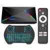 Android 14 TV Box 2025 Android Box 4GB RAM 64GB ROM for Smart TV 1000M Ethernet R69 Plus 8K TV Box 4K HDR10+ H728 Octa-core WIFI6 2.4G 5.8G Dual WiFi BT5.0 USB 3.0 with Mini Wireless Keyboard view 1