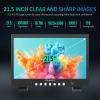 FEELWORLD FVM215 21.5 Inch 1000nit High Bright Production Broadcast Studio Monitor with Waveform LUT 8 Bit Color Depth 4K60Hz HDMI 3G-SDI in and Out view 4