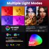 Amaran Pano 60c RGBWW 60W Portable LED Video Panel Light  Ultra-Compact, USB-C PD Powered, Sidus Link App Control, 22,220 Lux @0.5m, Ideal for On-The-Go Creators (Charcoal) view 2
